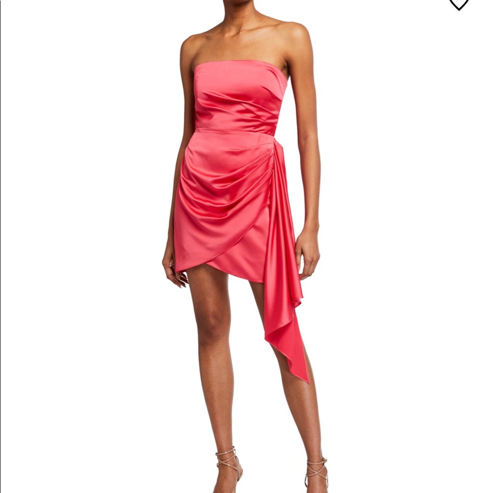 Jay GodFrey Strapless Cocktail Dress